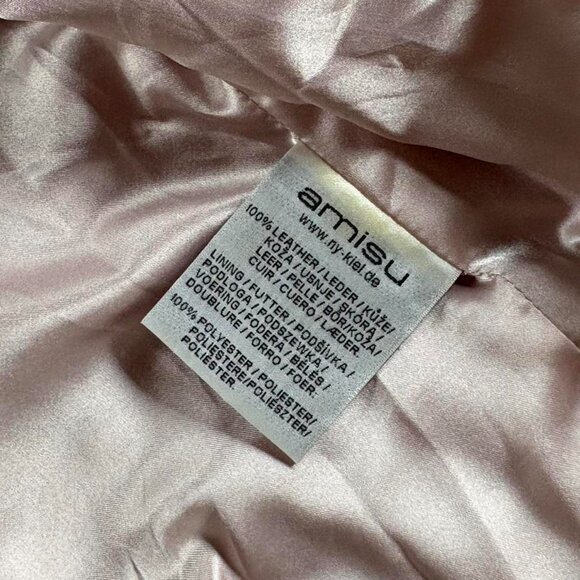 Pink Leather Jacket - Picture 3 of 5